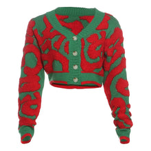 Load image into Gallery viewer, Weird Puss y2k Sweet Cardigan Sweater
