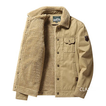 Load image into Gallery viewer, Men Winter Coats Wool Liner Thicker Warm Winter Jackets Good Quality Men Cotton Casual Jackets Outerwear Winter Coats Size 6XL
