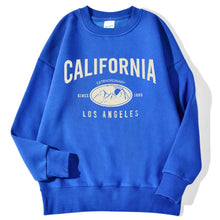 Load image into Gallery viewer, New York California Malibu Letter Sweatshirts Winter Women Casual Loose Hoodie Fleece Warm Crewneck Pullover Comfortable Clothes
