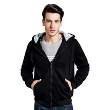 Load image into Gallery viewer, Men's Camouflage Fleece Thicken Hooded Jackets
