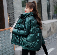 Load image into Gallery viewer, Parka Warm Female Cotton Padded Jacket Casual
