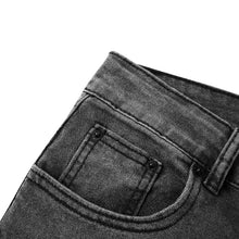 Load image into Gallery viewer, Men Slim Biker Ripped Long Denim  Skinny Jeans
