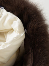 Load image into Gallery viewer, DUSHU Puff Down Jacket Long and Short Styles of Goose Down Jacket Women Fox Fur Collar 2025 Winter Outerwear Simple Commuting
