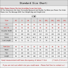 Load image into Gallery viewer, 3 Piece Mens Tailcoat Slim Fit Double breasted Suit
