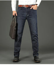 Load image into Gallery viewer, Men's  Casual Straight Stretch Jeans
