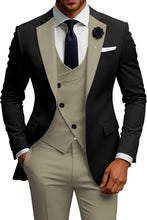 Load image into Gallery viewer, Mens  Slim Fit Double Breasted  Suit
