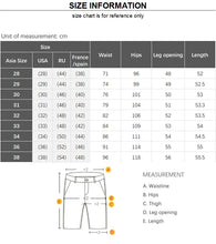 Load image into Gallery viewer, Men's Shorts Summer Thin Stretch Versatile Casual Denim Shorts Cotton Breathable Straight Short Jeans Classic Male Clothing

