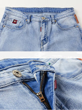 Load image into Gallery viewer, Spring Autumn Denim Suit Men's Slim Micro-stretch Two-piece Spring and Autumn Jacket Jeans
