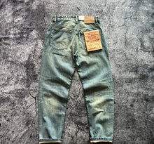 Load image into Gallery viewer, 14OZ American vintage  red ear high-end loose straight leg denim pants
