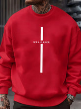Charger l'image dans la galerie, Way Maker Line Simple Printed Sweatshirt
