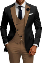 Load image into Gallery viewer, Mens  Slim Fit Double Breasted  Suit
