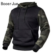 Load image into Gallery viewer, Army Green Men Military Camouflage Hoodies
