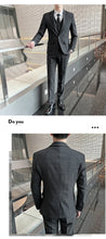 Load image into Gallery viewer, Men Fashion Business Casual Suits
