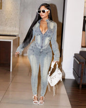 Lade das Bild in den Galerie-Viewer, Denim Pant Two Piece Sets
