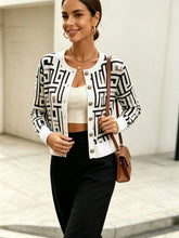 Load image into Gallery viewer, Women`s Knitted  Retro Geometric Pattern Casual Office Jacket
