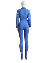 Load image into Gallery viewer, Weird Puss Washed Distressed Jumpsuit
