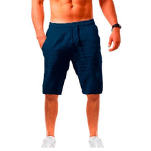 Load image into Gallery viewer, New Men's Cotton Linen  Shorts Fitness Streetwear S-4XL
