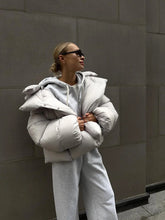 Load image into Gallery viewer, Women's New Breadms Cotton Short Hooded  Jacket
