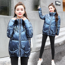 Load image into Gallery viewer, Parka Warm Female Cotton Padded Jacket Casual
