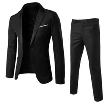 Load image into Gallery viewer, Mens Two Piece Slim Casual Dress Suit
