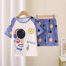 Cargar imagen en el visor de la galería, Summer Short Sleeve Capybara Kids Pajamas Sets
