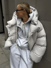Load image into Gallery viewer, Women's New Breadms Cotton Short Hooded  Jacket
