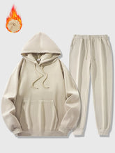 Load image into Gallery viewer, Men's Sports 2-piece Solid Color Casual Set
