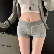 Load image into Gallery viewer, Women High Elastic Lace Up Drawstring Shorts
