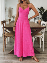 Load image into Gallery viewer, 2025 Simple Style Jumpsuit Jumpsuits For Woman  Wide Leg Women's Clothing Casual Sleeveless Sling Solid Color Holiday Vacation
