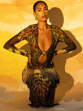Cargar imagen en el visor de la galería, Weird Puss Sexy See Through Dress
