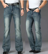 Load image into Gallery viewer, Men's  Flared  Boot Cut Designer Classic Jeans
