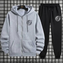 Load image into Gallery viewer, Mens Casual 2 Pieces Zipper Hoodie with Pants
