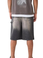 Load image into Gallery viewer, Men's Strecth Knee Length Washed Shorts
