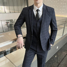Load image into Gallery viewer, Men Fashion Business Casual Suits
