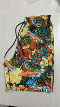 Charger l'image dans la galerie, Summer Coconut Leaf Totem Mask Mayan Ethnic Casual Shorts
