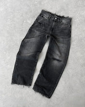 Load image into Gallery viewer, Men Ripped Holes Washed Denim Distressed Jeans
