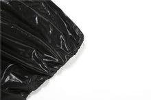 Lade das Bild in den Galerie-Viewer, Kliou Reflctive  Solid Strapless Shirring Bandage 2 Piece Set

