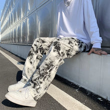 Load image into Gallery viewer, Mens Loose  Wide-leg Jean Pants
