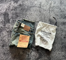 Load image into Gallery viewer, 14OZ American vintage  red ear high-end loose straight leg denim pants
