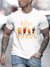 Load image into Gallery viewer, The Beers Printing Men Tee Shirts
