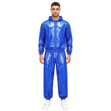 Load image into Gallery viewer, Mens Hooded Windbreaker Jogging Track Suit

