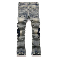 Load image into Gallery viewer, Men's Pearl Boot Cut Denim Jeans
