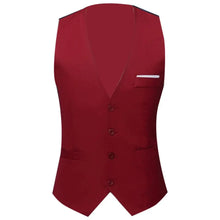 Load image into Gallery viewer, Men Slim Fit  High Quality Vests
