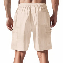 Load image into Gallery viewer, American Men's Heavy Loose Four Seasons Hip Hop Casual Sports Running Corduroy Tooling Shorts

