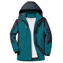 Load image into Gallery viewer, Men Mountain Hooded Hiking Overcoats
