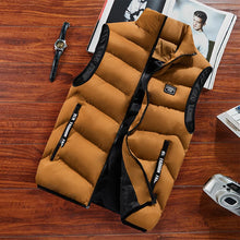 Load image into Gallery viewer, Mens Jacket Sleeveless Vest Thermal Soft Vests Casual Coats
