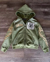 Load image into Gallery viewer, Autumn And Winter New Fashion Letter Embroidery Patch Zipper Sweater Women Y2K Harajuku Retro Gothic Casual Joker Sports Sweater
