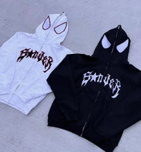 Load image into Gallery viewer, Harajuku Fashion Y2K Oversized Coat Personality Spider Print Women's Hoodie Autumn And Winter Punk Full Zip Up Hoodie Tops
