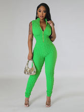 Load image into Gallery viewer, Sleeveless Zip Up Chic and Elegant Woman Jumpsuit
