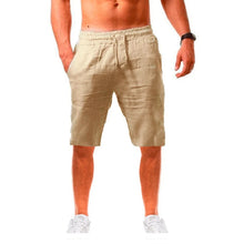 Load image into Gallery viewer, New Men's Cotton Linen  Shorts Fitness Streetwear S-4XL
